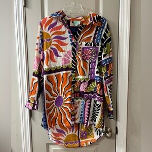 True Destinations Colorful Abstract Shirt